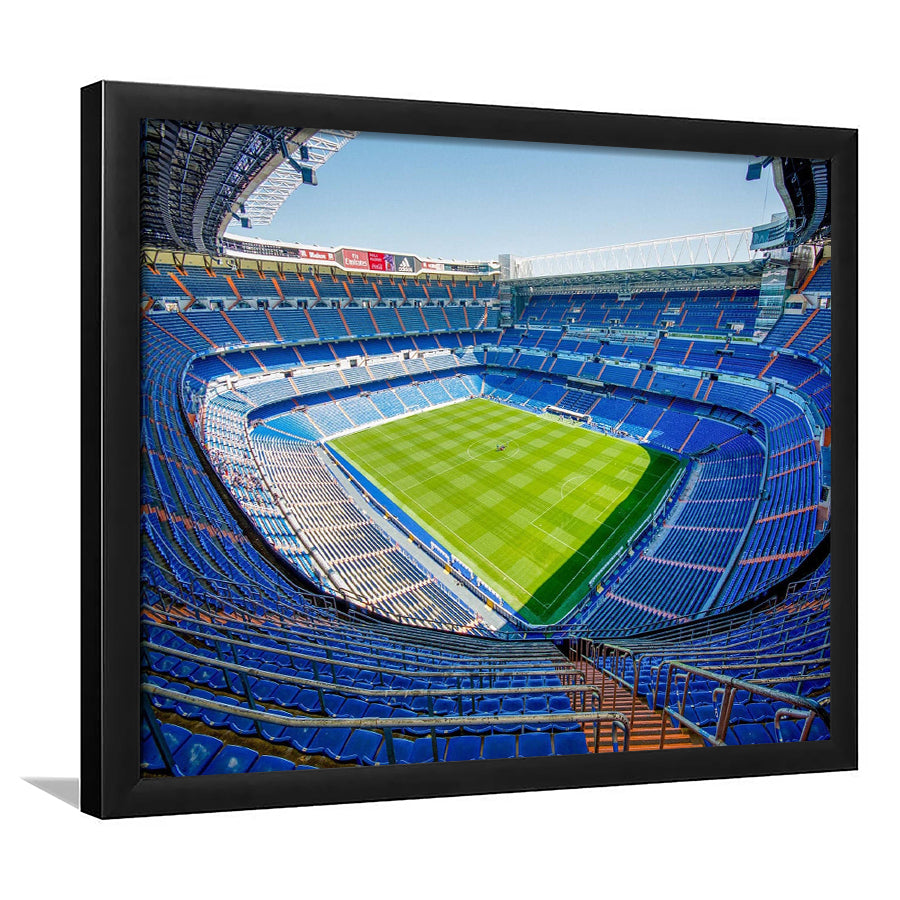 Santiago Bernabeu Stadium Art Prints Wall Art Real Madrid,Sport Stadium Art Prints, Fan Gift, Wall Decor