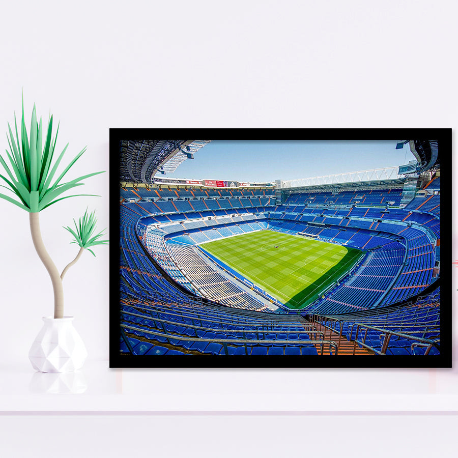 Santiago Bernabeu Stadium Art Prints Wall Art Real Madrid,Sport Stadium Art Prints, Fan Gift, Wall Decor