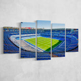 Santiago Bernabeu Stadium Canvas Prints Wall Art Real Madrid,Multi Panels,Sport Stadium Art Prints, Fan Gift