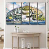 Santiago Bernabeu Stadium, Stadium Canvas, Sport Art, Gift for him, Multi Panels B, Canvas Prints Wall Art Decor