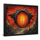 Sauron'S Eye Wall Art, Evil Eye Painting Art Framed Art Prints Wall Decor, Framed Picture, Large Art Prints