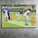 School Runs Cricket, Stadium Canvas, Sport Art, Gift for him, Fan Gift, Canvas Prints Wall Art Decor