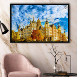 Schwerin Castle Painting Framed Canvas Prints Wall Art Decor - Painting Canvas, Framed Picture, Home Decor