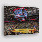 Scotiabank Arena Raptors, Stadium Canvas, Sport Art, Gift for him, Fan Gift, Canvas Prints Wall Art Decor