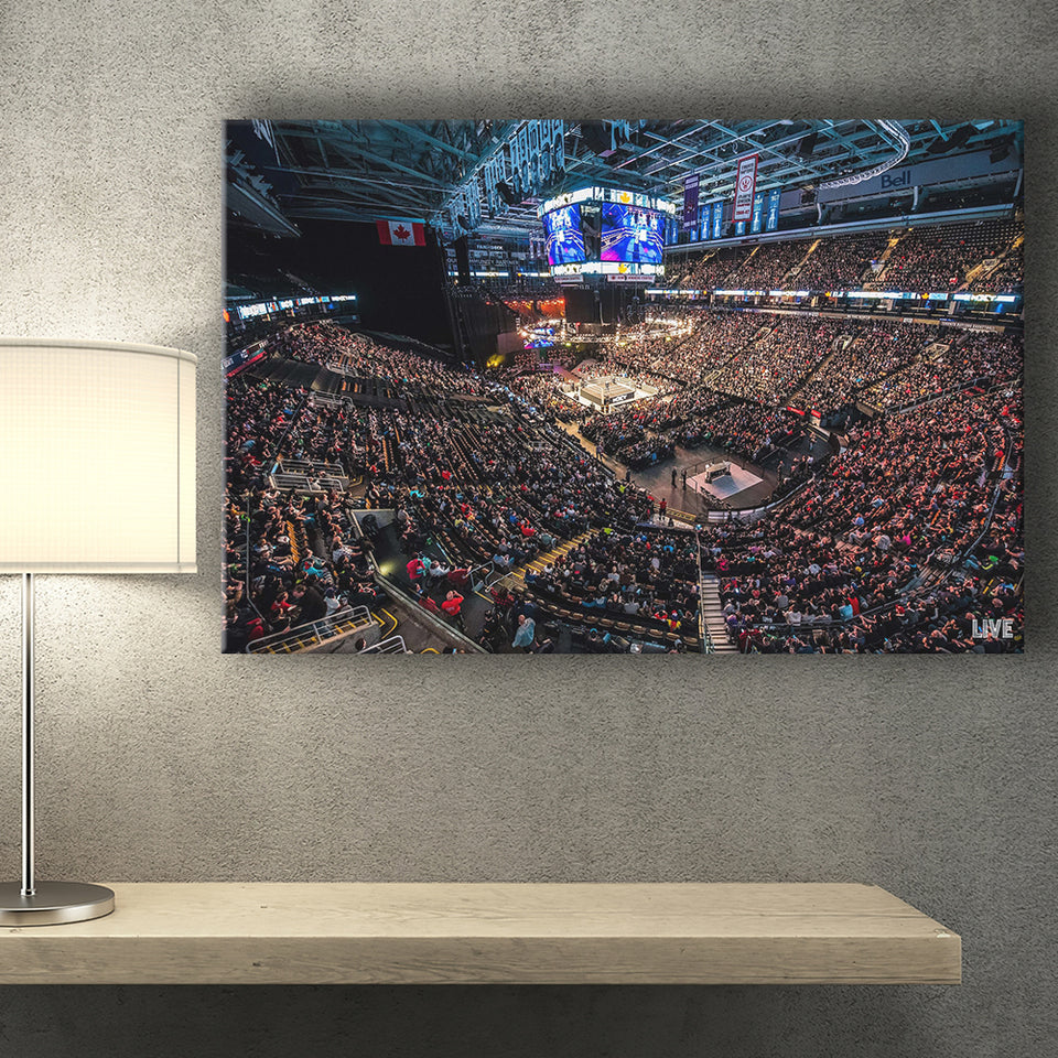 Scotiabank Arena, Stadium Canvas, Sport Art, Gift for him, Fan Gift, Canvas Prints Wall Art Decor
