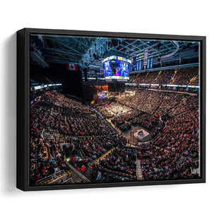Scotiabank Arena, Stadium Canvas, Sport Art, Gift for him, Framed Canvas Prints Wall Art Decor, Framed Picture