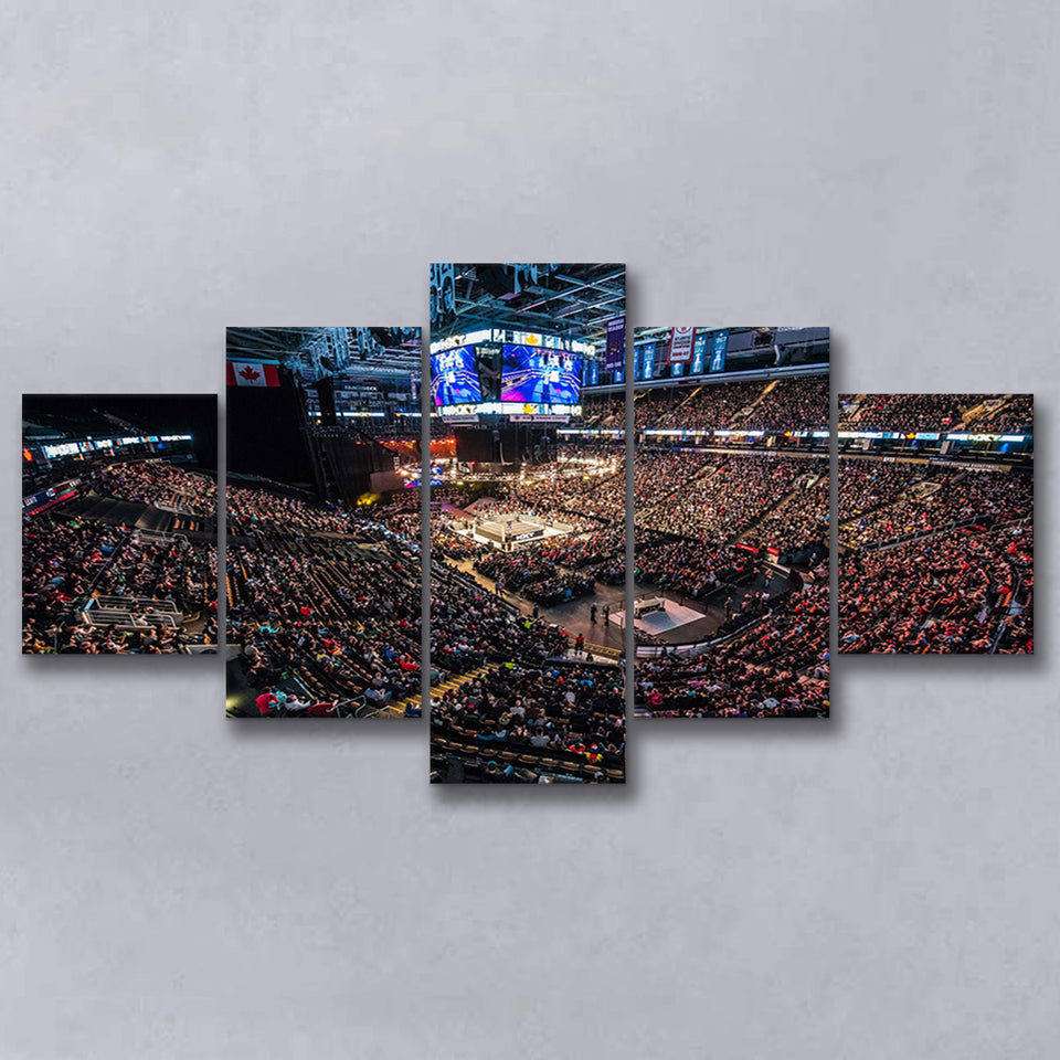 Scotiabank Arena, Stadium Canvas, Sport Art, Large Canvas, Multi Panels, Canvas Prints Wall Art Decor
