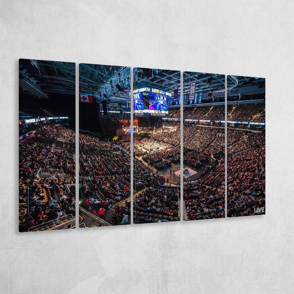 Scotiabank Arena, Stadium Canvas, Sport Art, Gift for him, Multi Panels B, Canvas Prints Wall Art Decor