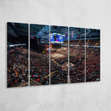 Scotiabank Arena, Stadium Canvas, Sport Art, Gift for him, Multi Panels B, Canvas Prints Wall Art Decor