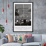 Scotiabank Arena Toronto Raptors Basketball Lovers Black And White Art Framed Art Prints Wall Art Decor, Framed Picture