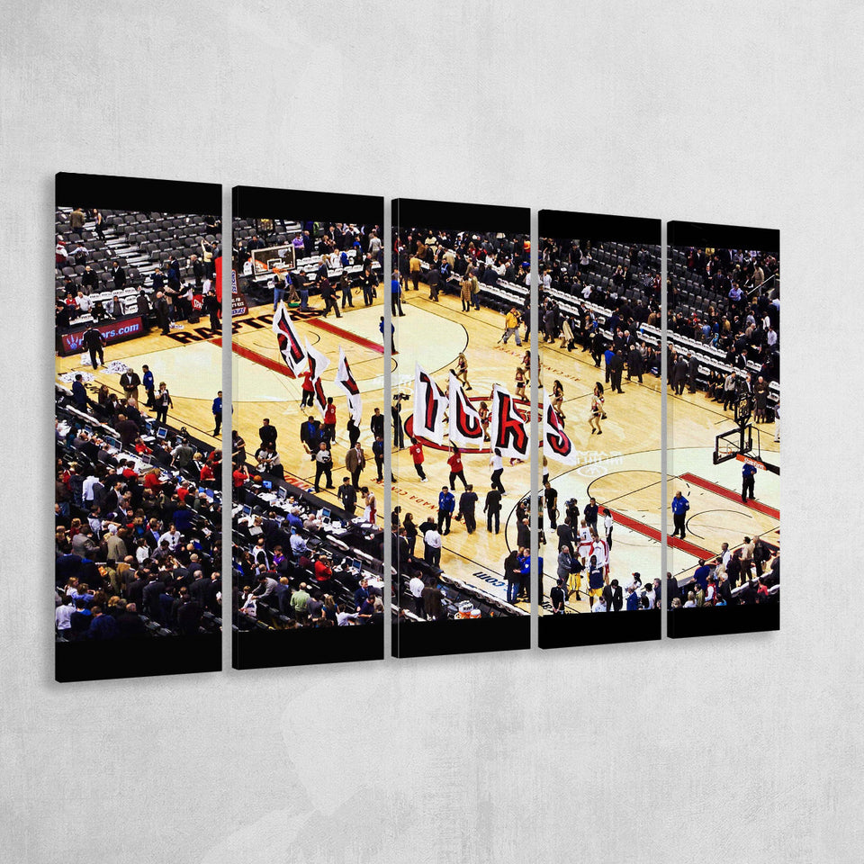 Scotiabank Arena Wall Art Air Canada Centre Stadium Canvas Prints,Multi Panels B,Sport Stadium Art Prints, Fan Gift