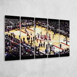 Scotiabank Arena Wall Art Air Canada Centre Stadium Canvas Prints,Multi Panels B,Sport Stadium Art Prints, Fan Gift