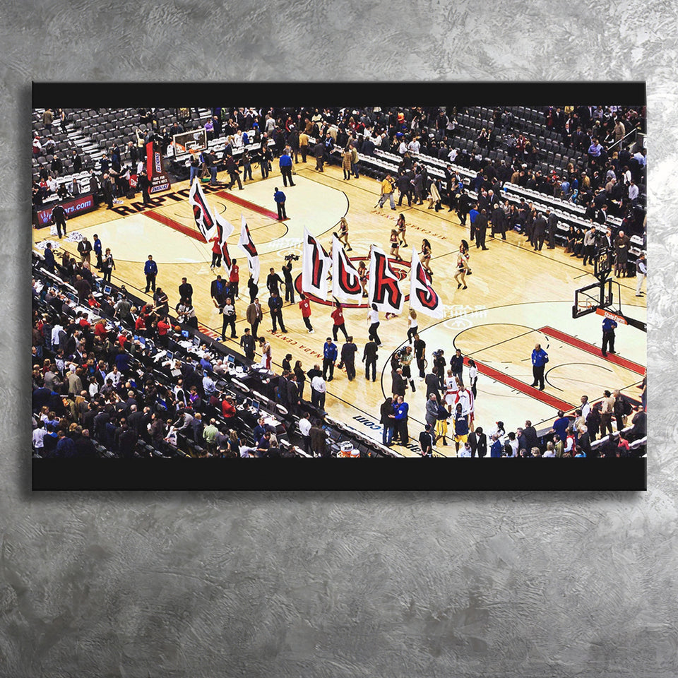 Scotiabank Arena Wall Art Air Canada Centre Stadium Canvas Prints,Sport Stadium Art Prints, Fan Gift, Wall Decor