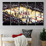 Scotiabank Arena Wall Art Air Canada Centre Stadium Canvas Prints,Multi Panels B,Sport Stadium Art Prints, Fan Gift