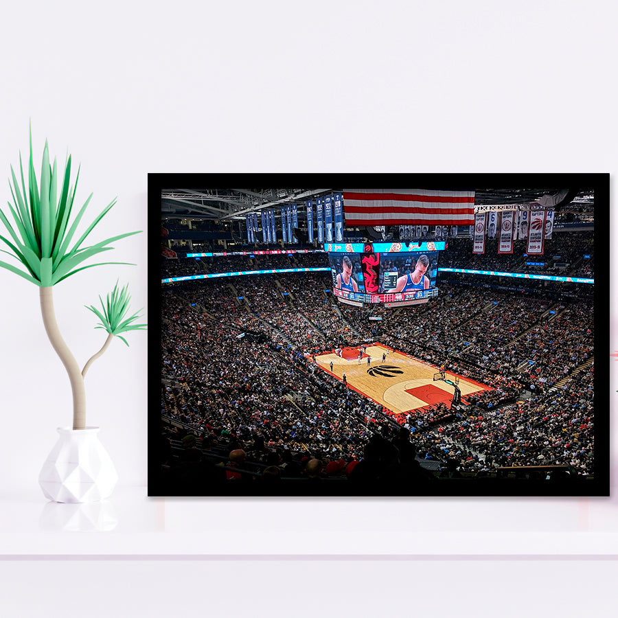 Scotiabank Arena Wall Art Toronto Raptors Stadium Art Prints Air,Sport Stadium Art Prints, Fan Gift, Wall Decor