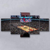 Scotiabank Arena Wall Art Toronto Raptors Stadium Canvas Prints Air,Multi Panels,Sport Stadium Art Prints, Fan Gift