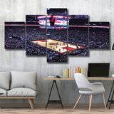 Scotiabank Arena in Toronto, Stadium Canvas, Sport Art, Large Canvas, Multi Panels, Canvas Prints Wall Art Decor