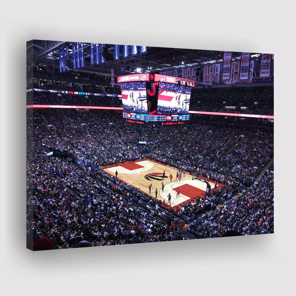 Scotiabank Arena in Toronto, Stadium Canvas, Sport Art, Gift for him, Fan Gift, Canvas Prints Wall Art Decor