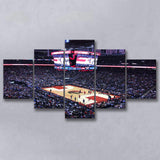 Scotiabank Arena in Toronto, Stadium Canvas, Sport Art, Large Canvas, Multi Panels, Canvas Prints Wall Art Decor