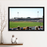 Scottsdale Scorpions Wall Art Scottsdale Stadium Framed Canvas Prints Baseball,Sport Stadium Art Prints, Fan Gift