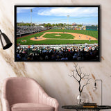 Scottsdale Stadium, Stadium Canvas, Sport Art, Gift for him, Framed Canvas Prints Wall Art Decor, Framed Picture