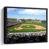 Scottsdale Stadium, Stadium Canvas, Sport Art, Gift for him, Framed Canvas Prints Wall Art Decor, Framed Picture