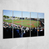 Scottsdale Stadium in Scottsdale, Stadium Canvas, Sport Art, Gift for him, Multi Panels B, Canvas Prints Wall Art Decor