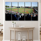 Scottsdale Stadium in Scottsdale, Stadium Canvas, Sport Art, Gift for him, Multi Panels B, Canvas Prints Wall Art Decor