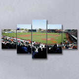 Scottsdale Stadium in Scottsdale, Stadium Canvas, Sport Art, Large Canvas, Multi Panels, Canvas Prints Wall Art Decor