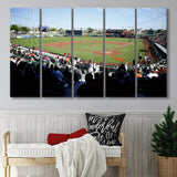 Scottsdale Stadium in Scottsdale, Stadium Canvas, Sport Art, Gift for him, Multi Panels B, Canvas Prints Wall Art Decor