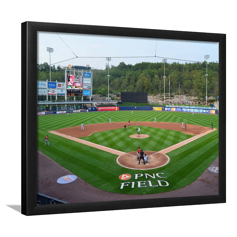 Scranton Wilkes Stadium Art Prints Barre RailRiders Wall Art PNC,Sport Stadium Art Prints, Fan Gift, Wall Decor