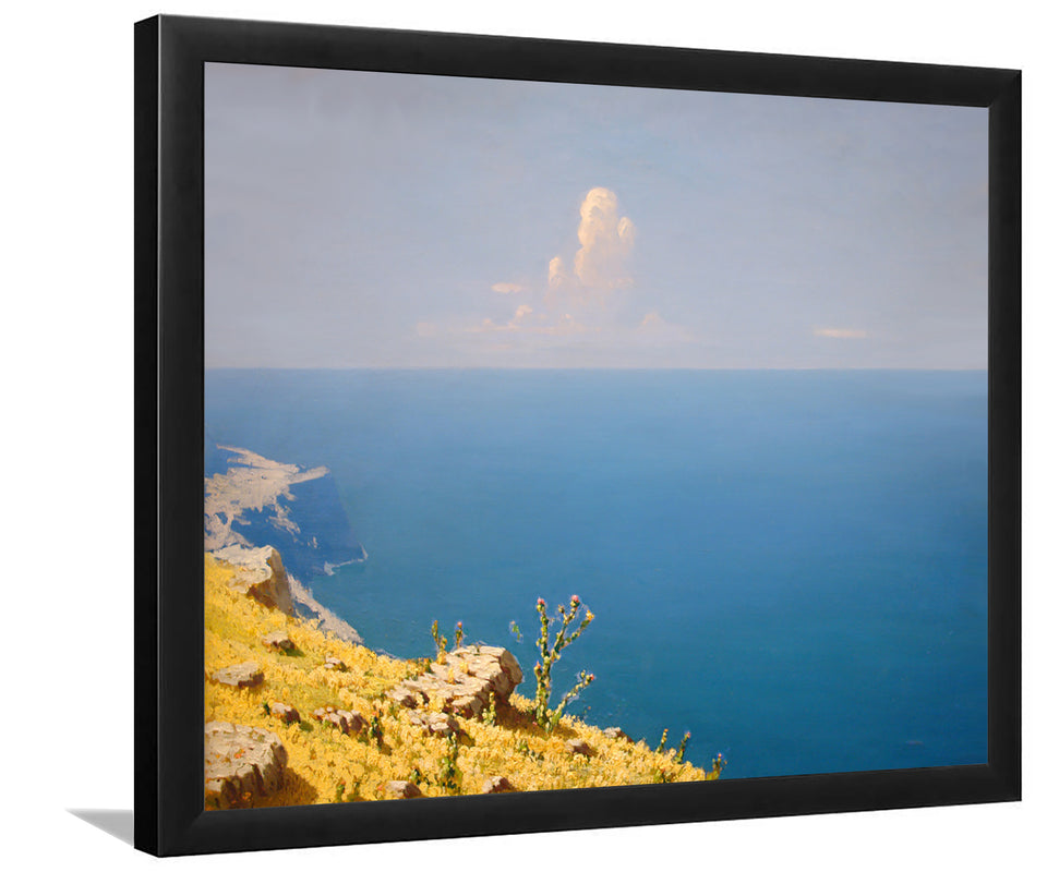 Sea. Crimea By Arkhip Kuindzhi-Art Print,Canvas Art,Frame Art,Plexiglass Cover