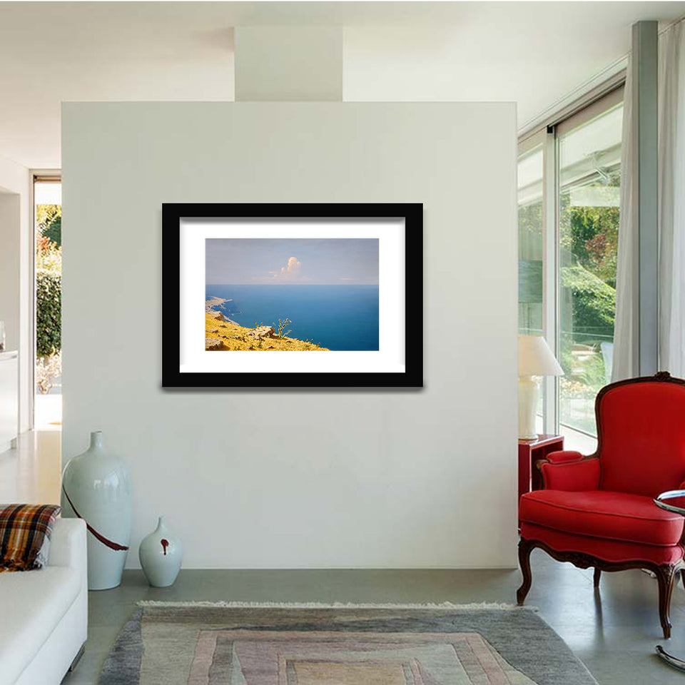 Sea. Crimea By Arkhip Kuindzhi-Canvas art,Art Print,Frame art,Plexiglass cover