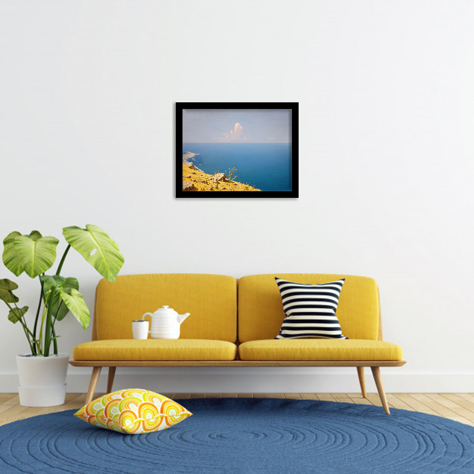 Sea. Crimea By Arkhip Kuindzhi-Art Print,Canvas Art,Frame Art,Plexiglass Cover