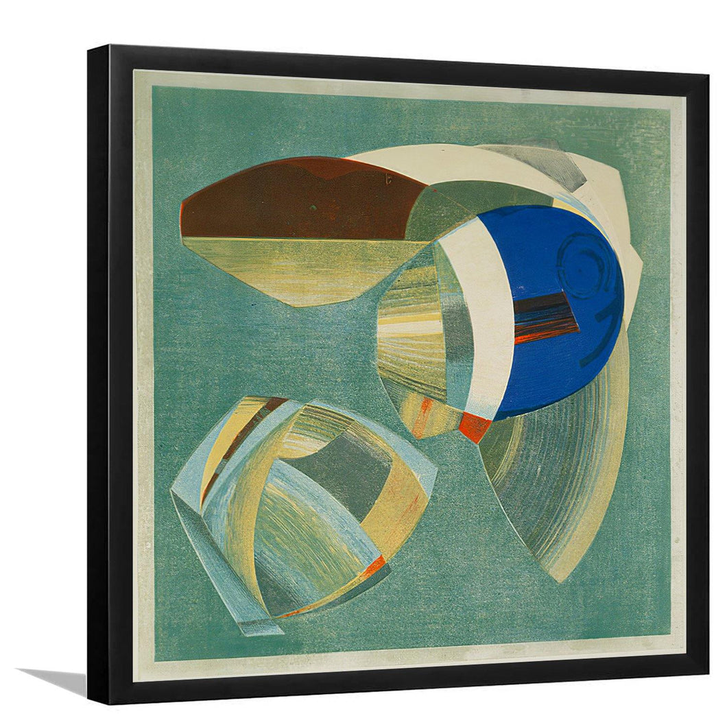 Sea Forms by John Ferren-Arr Print, Canvas Art, Frame Art, Plexiglass cover