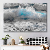 Sea Waves, Abstract Ocean Canvas Art Canvas Prints Wall Art Home Decor - Painting Canvas, Ready to hang