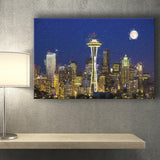 Seattle Downtown 2 Canvas Prints Wall Art Decor - Paiting Canvas, Art Prints, Wall Decor, For Sale