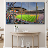 Seattle Mariners Stadium Canvas Prints T Mobile Park Wall Art Safeco,Multi Panels B,Sport Stadium Art Prints, Fan Gift