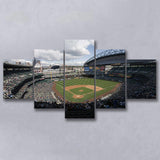 Seattle Mariners Stadium Canvas Prints T Mobile Park Wall Art Safeco,Multi Panels,Sport Stadium Art Prints, Fan Gift
