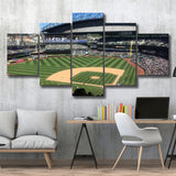 Seattle Mariners Wall Art T Mobile Park Stadium Canvas Prints Safeco,Multi Panels,Sport Stadium Art Prints, Fan Gift
