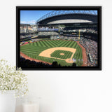 Seattle Mariners Wall Art T Mobile Park Stadium Framed Canvas Prints Safeco,Sport Stadium Art Prints, Fan Gift