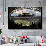 Seattle Seahawks Stadium Art Prints Stadium CenturyLink Field Wall Art Lumen,Sport Stadium Art Prints, Fan Gift, Wall Decor