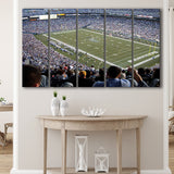 Seattle Seahawks Stadium Canvas Prints CenturyLink Field Wall Art Lumen,Multi Panels B,Sport Stadium Art Prints, Fan Gift