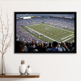 Seattle Seahawks Stadium Framed Canvas Prints CenturyLink Field Wall Art Lumen,Sport Stadium Art Prints, Fan Gift