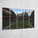 Seattles CenturyLink Field, Stadium Canvas, Sport Art, Gift for him, Multi Panels B, Canvas Prints Wall Art Decor