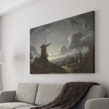 Sebastian Pether Landscape By Moonlight Canvas Prints Wall Art - Painting Canvas, Art Prints, Wall Decor