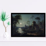 Sebastian Pether River Scene Framed Art Prints Wall Art Decor - Painting Prints, Framed Picture