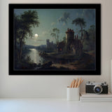 Sebastian Pether River Scene Framed Art Prints Wall Art Decor - Painting Prints, Framed Picture