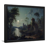 Sebastian Pether River Scene Framed Art Prints Wall Art Decor - Painting Prints, Framed Picture