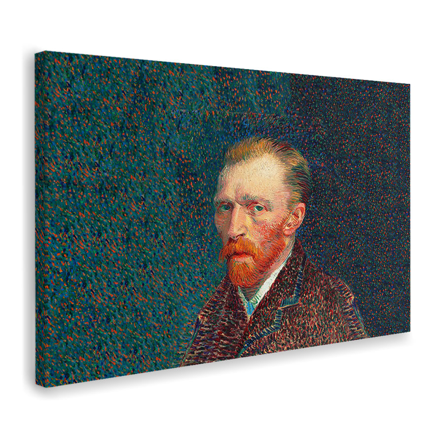 Self Portrait By Vincent Van Gogh Canvas Wall Art - Canvas Prints, Prints for Sale, Canvas Painting, Canvas On Sale